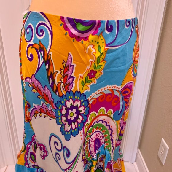 Ralph Lauren silk Pull On Silk Sz 8 - Picture 2 of 3